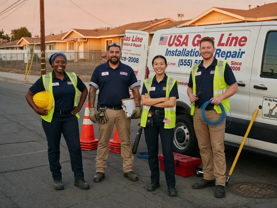 Gas Line Installation company in Hooppole, IL